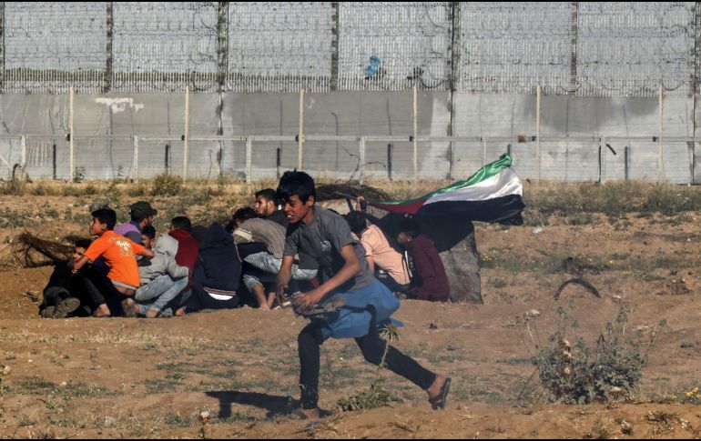 Egipto, Naciones Unidas y Catar median para consolidar una tregua en la zona. AFP/S. Khatib