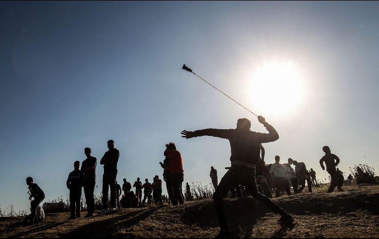 Egipto, Naciones Unidas y Catar median para consolidar una tregua en la zona. AFP/S. Khatib