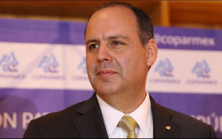 El líder Patronal, Gustavo de Hoyos dijo que el gobierno actual se está convirtiendo en la constructora de México. SUN / ARCHIVO