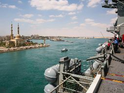 Tanto el USS Arlington como los misiles fueron solicitados por las tropas desplegadas en Oriente Medio a principios de semana. AFP