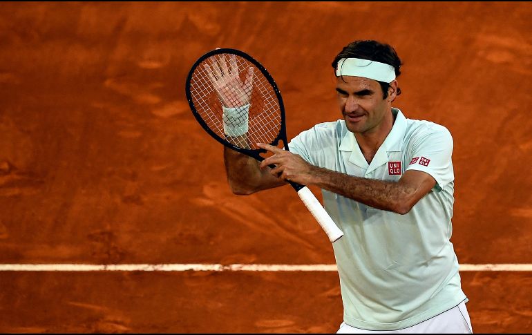 Federer jugó su último partido en Roma el 12 de mayo 2016 cuando cayó en octavos de final ante, precisamente, su verdugo del viernes en Madrid, el austriaco Thiem. AFP / ARCHIVO