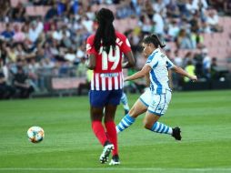 Palacios anotó al 18' para poner el 1-1 momentáneo en el marcador. TWITTER/@RealSociedad