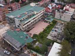 Los abogados señalaron que debido a la falta de comunicación, decidieron dejar de defender a García Villegas, a quien se investiga por homicidio doloso tras el colapso del colegio. AP/C. Cruz