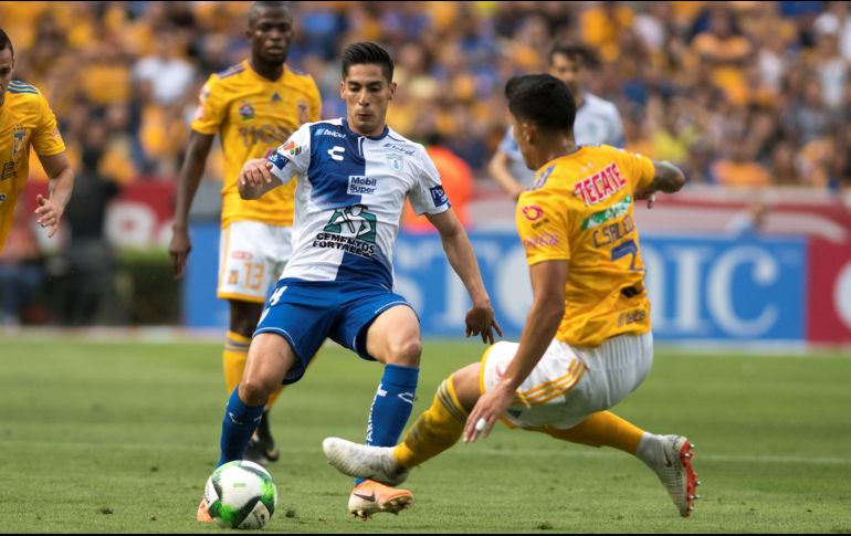 Tigres prefirió conservar el empate global 1-1 antes que intentar hacerse de la ventaja en el marcador. EFE/M. Sierra