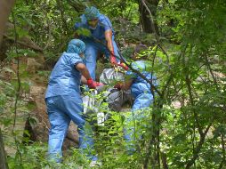 En las labores se recolectaron indicios como prendas de ropa. EFE/ARCHIVO