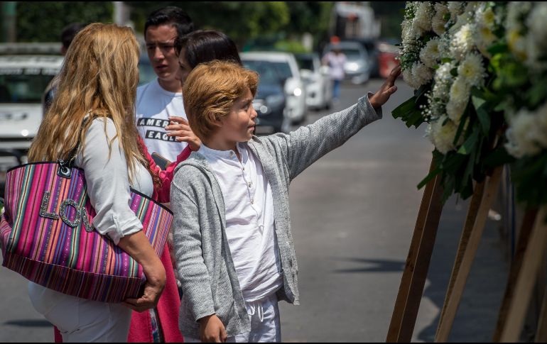 Mónica García fue presentada en calidad de detenida por el homicidio calificado de 19 niños y siete adultos derivado del derrumbe ocurrido en el Colegio. AFP / ARCHIVO