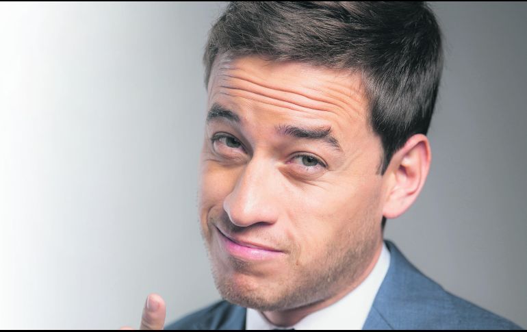 El comunicador, satisfecho con el éxito de “De pisa y corre”, que ahora se estrena como programa de televisión. CORTESÍA