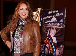 Aída Cuevas y Juan Gabriel fueron muy cercanos y buenos amigos. SUN / A. Salinas