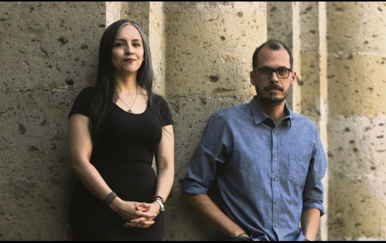Isa Carrillo y Adrián Guerrero presentan la exposición “m+tiyetuiya / Lo que se entrega”, para celebrar el Día Internacional de los Museos. EL INFORMADOR / F. Atilano