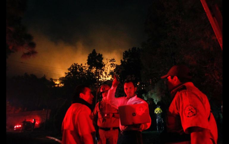 Pablo Lemus también se encuentra la zona de contingencia. CORTESÍA / UEBCBJ