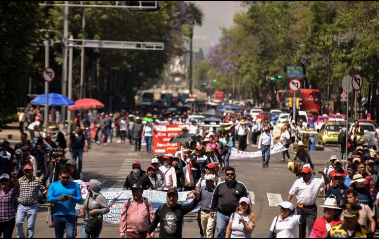 La CNTE inició este 15 de mayo, Día del Maestro, un paro de 72 horas. NTX / ARCHIVO