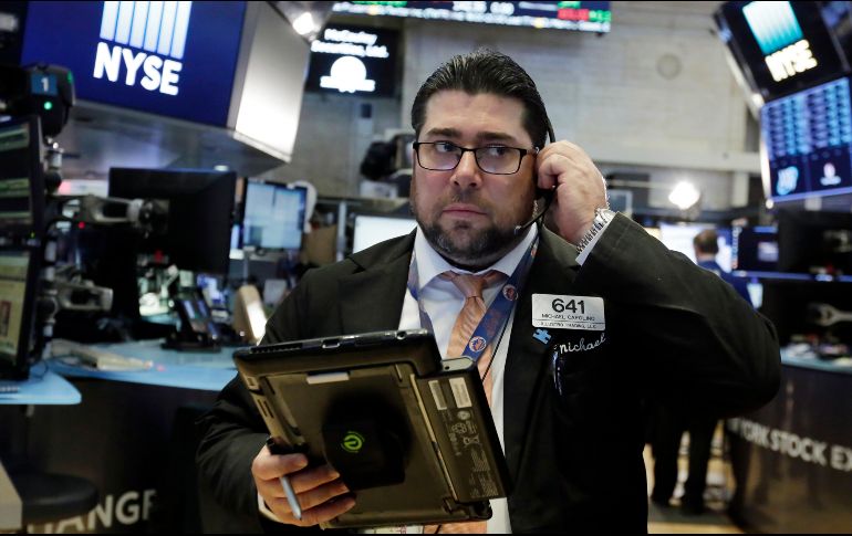 En la misma tendencia opera el NYSE Composite, que avanza 5.66 puntos, 0.04 por ciento y se coloca en 12 mil 625.66 enteros. AP / ARCHIVO