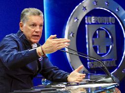 En rueda de prensa, Peláez descartó las salidas de Jesús Corona y Julio César Domínguez, así como los fichajes de Giovanni Dos Santos, Carlos González y Juan Pablo Vigón. NTX / J. Lira