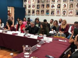 Diputadas de la Comisión de Igualdad de Género se reunieron con el fiscal general, Gerardo Octavio Solís y con la secretaria de Igualdad, Fela Pelayo. EL INFORMADOR / R. Rivas