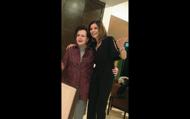 Susa Rodríguez con su hija Susy.