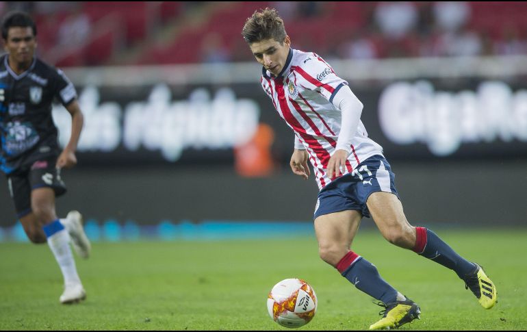 Isaac Brizuela aún tiene dos años de contrato con Chivas. MEXSPORT