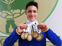 Ahora Olvera piensa en los Juegos Panemericanos, donde espera ganar tres preseas áureas. CORTESÍA/CODE