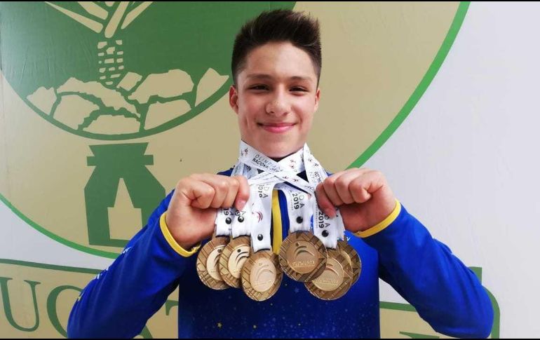Ahora Olvera piensa en los Juegos Panemericanos, donde espera ganar tres preseas áureas. CORTESÍA/CODE