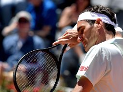 El número tres del mundo, campeón este año en Dubái y Miami, había regresado a competir en Roma tras dos años de ausencia. AFP / T. Fabi