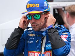 Fernando Alonso practicó ayer en Indianápolis con el auto de reserva. AP/A. Maste