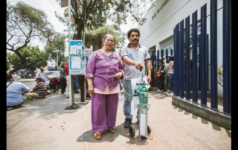 Quienes padecen Enfermedad Pulmonar Obstructiva Crónica (EPOC) sufren las contingencias ambientales porque sus síntomas se agudizan. EL UNIVERSAL