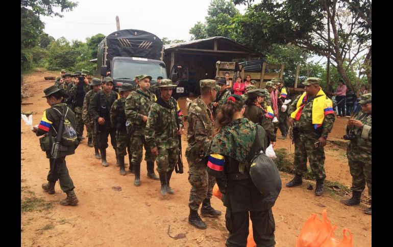 La guerrilla operó hasta octubre de 2016. ARCHIVO / NTX