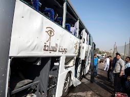 Las fuerzas de seguridad acordonaron la zona y los heridos fueron llevados a hospitales. EFE / M. Hossam