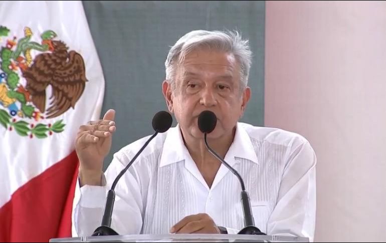 De gira por Tabasco, López Obardor recordó la vieja consigna: 