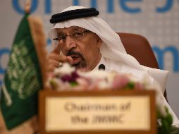 Khalid al-Falih, minsitro saudí de Energía. Arabia Saudita culpa a Irán de los recientes ataques contra su infraestructura petrolera. AFP/A. Hilabi