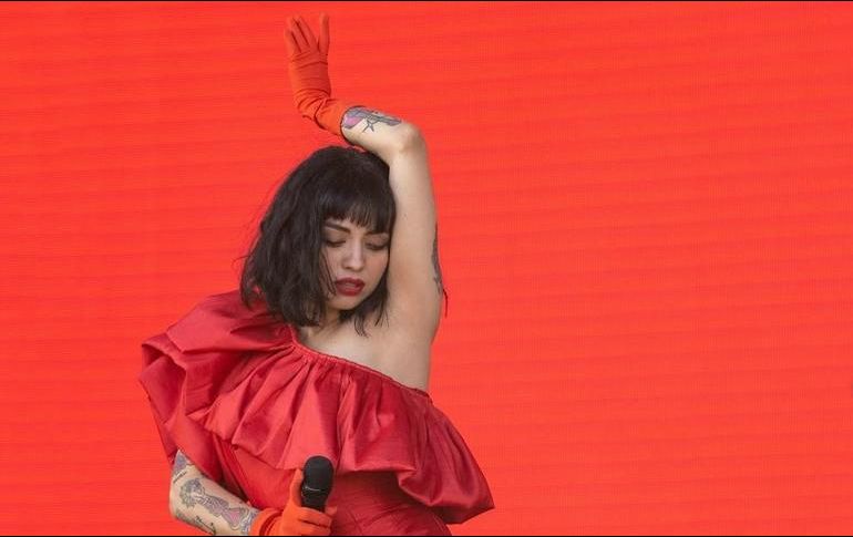 Mon Laferte se presentó en el festival que se llevó acabo en Querétaro. INSTAGRAM /monlaferte