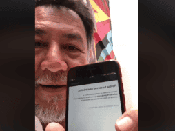 Este lunes por la mañana, Fernández Noroña acudió a reclamar la desactivación de la cuenta a la sede de la empresa. FACEBOOK / Gerardo Fernández Noroña