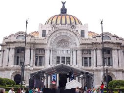 La semana pasada se realizó en el Palacio de Bellas Artes un evento para celebrar al líder de la Luz del Mundo, Naasón Joaquín García. SUN / ARCHIVO