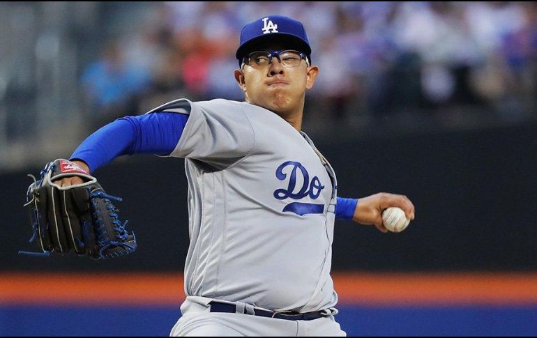 Para darle espacio en el roster a Urías, el jardinero Kyle Garlick fue enviado a la sucursal de Triple-A en Oklahoma City. TWITTER/@Dodgers