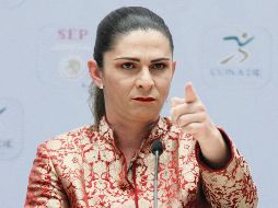 La directora de la Conade asegura que cada mes recibe recursos. EFE