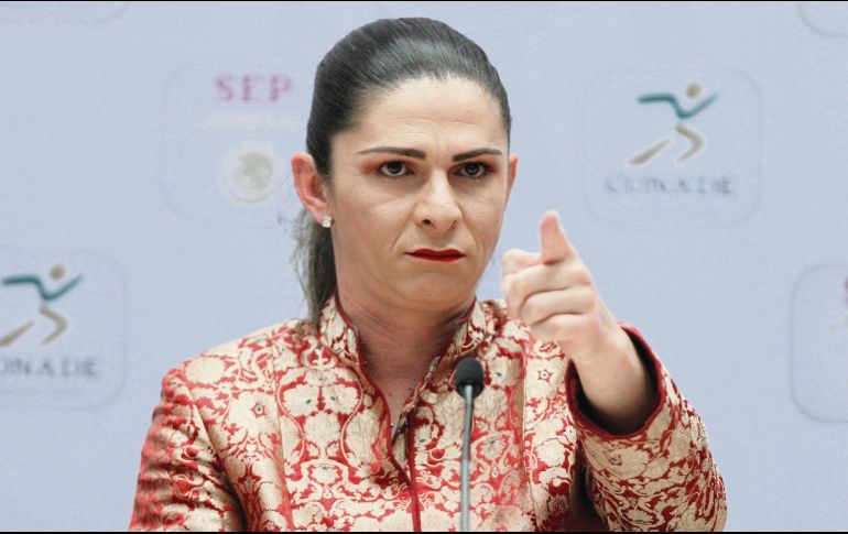 La directora de la Conade asegura que cada mes recibe recursos. EFE