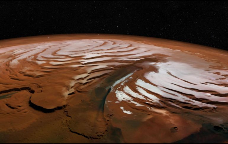 El hallazgo ayudará a próximas investigaciones en geometría y composición para determinar si las condiciones climáticas fueron favorables para la vida. ESPECIAL / news.utexas.edu