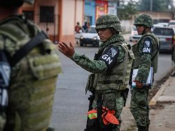En Guanajuato se establecieron nueve regiones territoriales a las que se enviarán entre 450 y 600 guardias a cada una, dependiendo de la situación de inseguridad. NTX / ARCHIVO