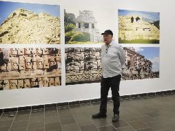 El pintor, Sean Scully, abstracto trae sus acuarelas, fotos y una escultura al Museo Cabañas. EL INFORMADOR / M. Castillo