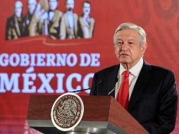 López Obrador aseguró que con esto cumplen a la resolución del Inai que ordenó el pasado 8 de mayo dar a conocer estos nombres. NTX / J. Lira