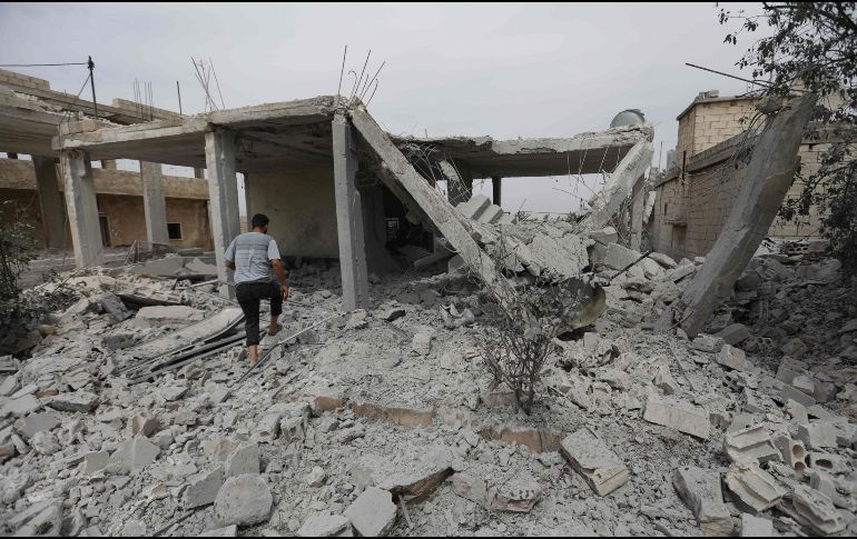 Informan que desde que se lanzó la ofensiva a finales de abril en Idleb, los ataques del gobierno han impactado a por lo menos 18 centros de salud. AFP/O. Haj Kadour