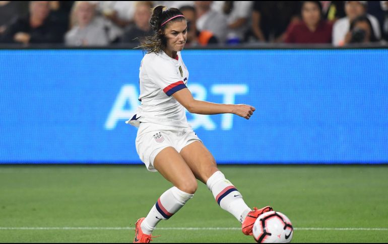 Morgan ya fue campeón del mundo en el 2015. AFP/ARCHIVO