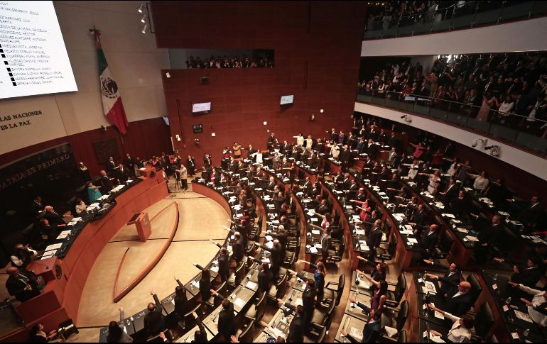 Con la aprobación de las cuatro leyes de la Guardia Nacional quedó clausurado el periodo extraordinario de sesiones. SUN/Archivo