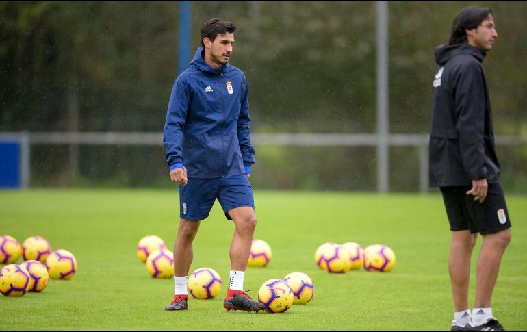 El Oviedo está a tres puntos del sexto lugar, el último que permite pelear por el pase a Primera División. TWITTER/@RealOviedo