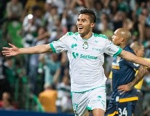 El último equipo de Dávila en el futbol mexicano fue el Santos Laguna, donde militó entre 2016 y 2017. MEXSPORT/ARCHIVO