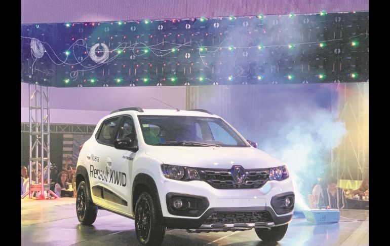 LANZAMIENTO. Gran rendimiento de combustible, conectividad y un diseño jovial, son las cartas fuertes de Renault Kwid.