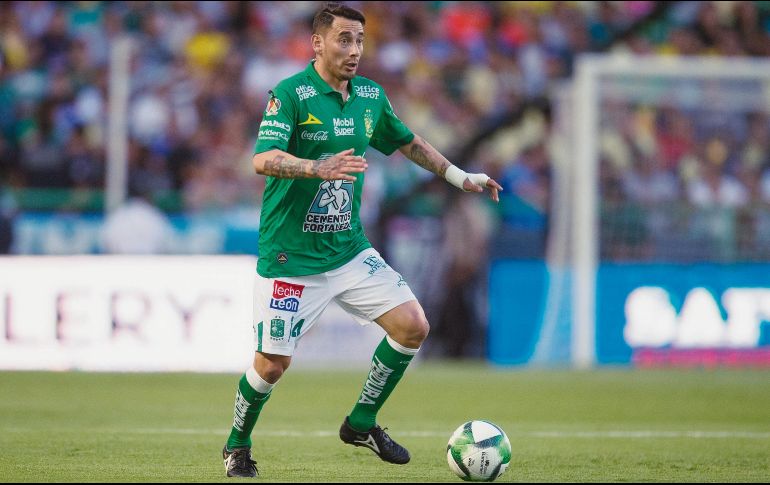 Rubens Sambueza quiere jugar en la Vuelta, tras perderse el partido del jueves por estar suspendido. MEXSPORT