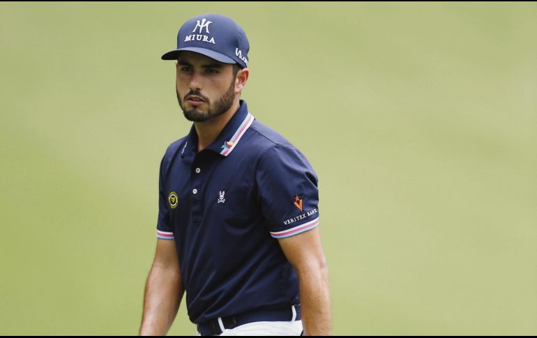El jugador nacido en Reynosa firmó una tarjeta de 72 golpes ayer en la segunda ronda. AFP