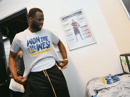 Draymond Green afirma que llegar a cinco Finales seguidas es especial. AFP / N. Graham