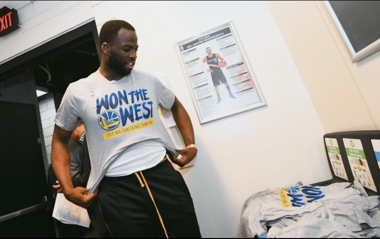 Draymond Green afirma que llegar a cinco Finales seguidas es especial. AFP / N. Graham