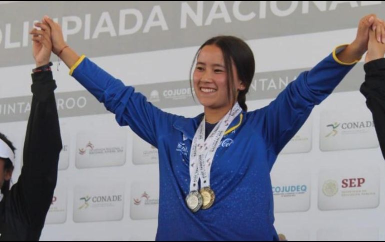 Hernández se colgó el oro luego de registrar 135 puntos en la sumatoria general. EL INFORMADOR/D. Reos